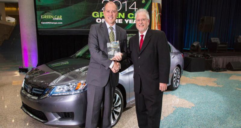  - Green Car of the Year, le trophée pour la Honda Accord