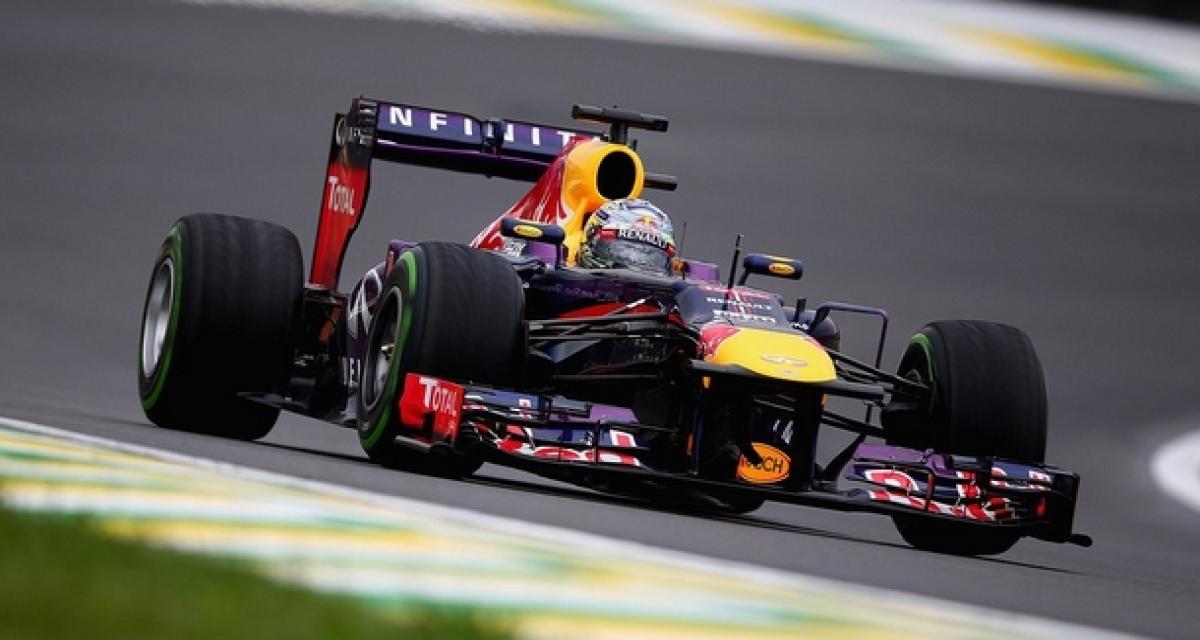 F1 Interlagos 2013: Vettel et Red Bull concluent par un doublé