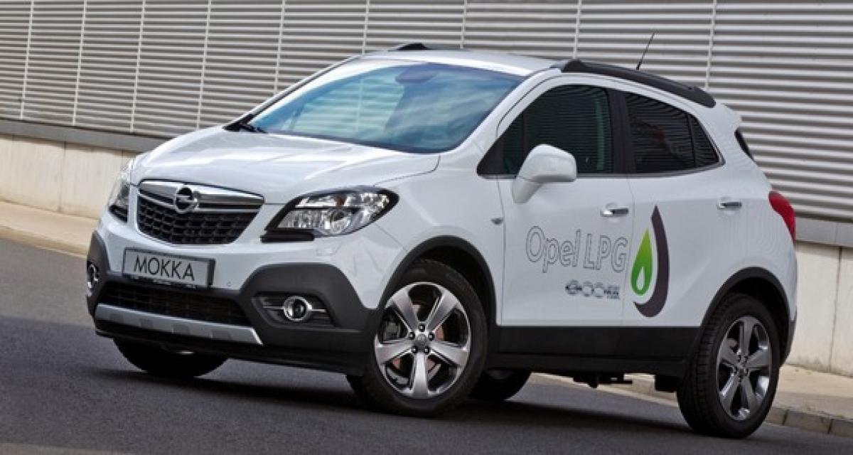 Opel Mokka : en mode bicarburation