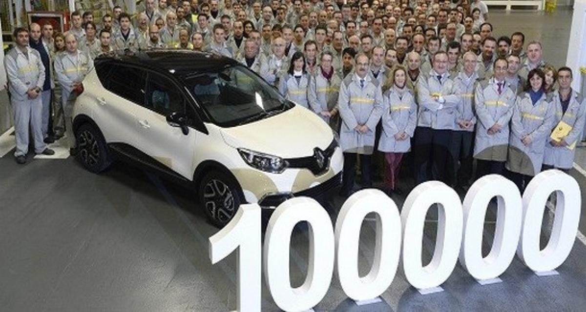 Renault Captur : 100 000 exemplaires au compteur