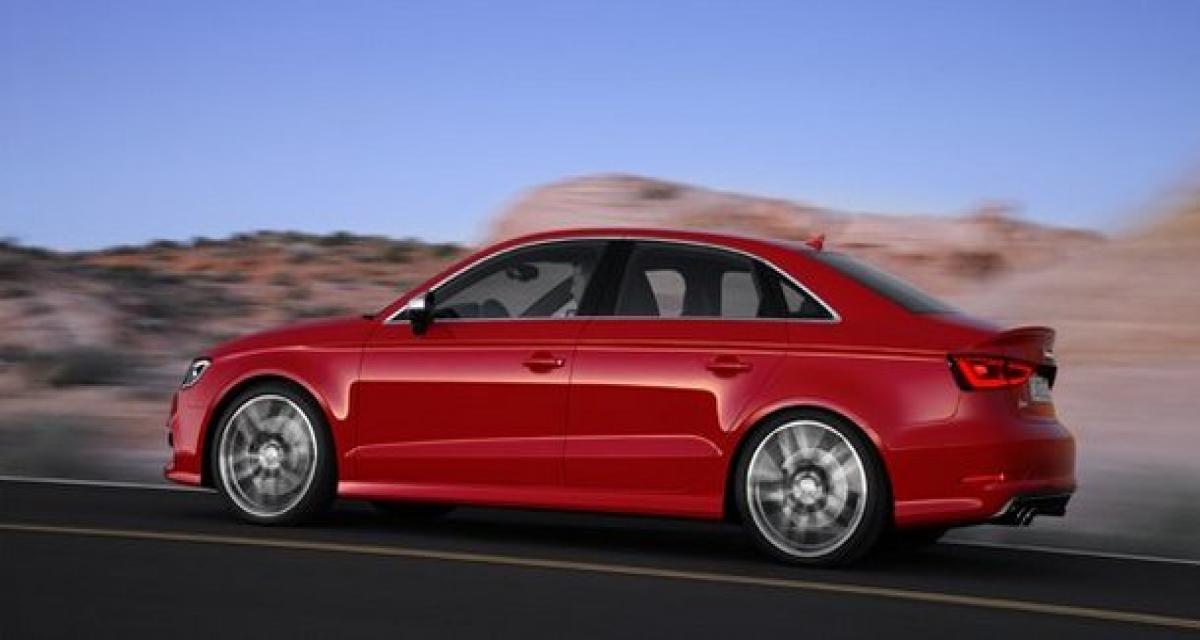 Audi : la berline A3 marche bien, la S3 est arrivée