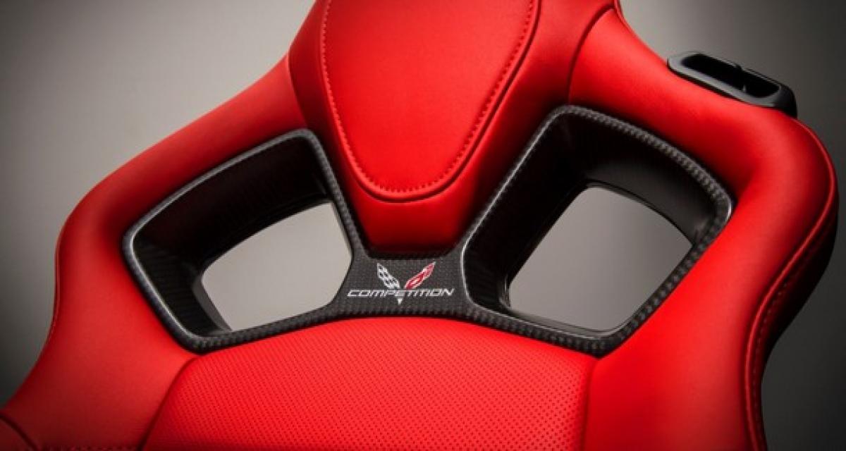 GT ou Sport Compétition : deux types de sièges pour la Corvette Stingray