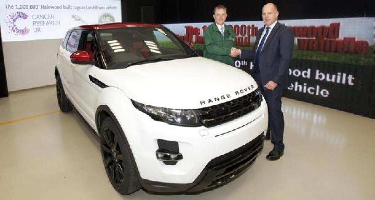 Jaguar Land Rover : le million à Halewood