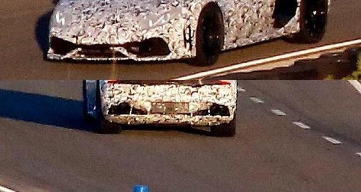 Spyshot : la Lamborghini Cabrera encore débusquée