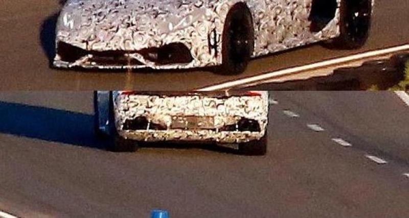  - Spyshot : la Lamborghini Cabrera encore débusquée