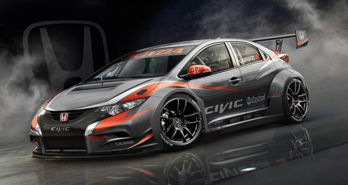 WTCC 2014 : Face à Loeb, Muller et Citroën, Honda présente sa nouvelle Civic