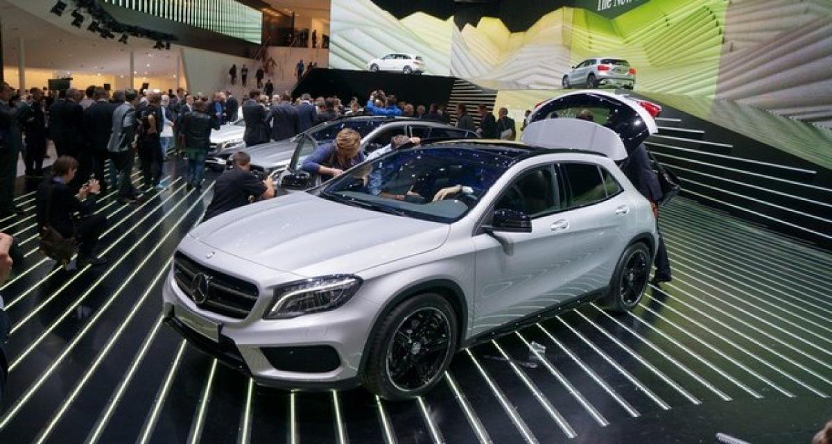 Mercedes GLA : les tarifs