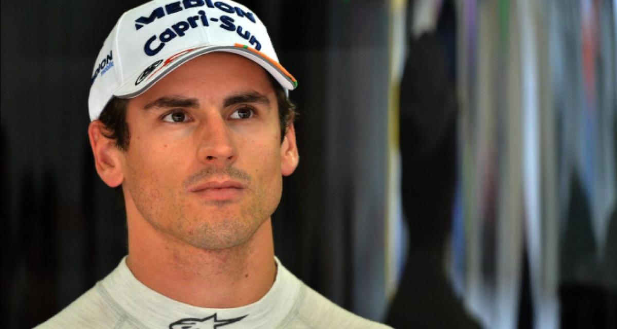 F1 2014 : Sauber confirme Adrian Sutil
