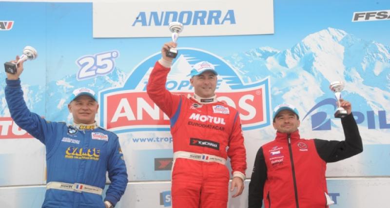  - Trophée Andros - Andorre 2014 - course 1 : Dayraut évidemment, Balas monte sur le podium