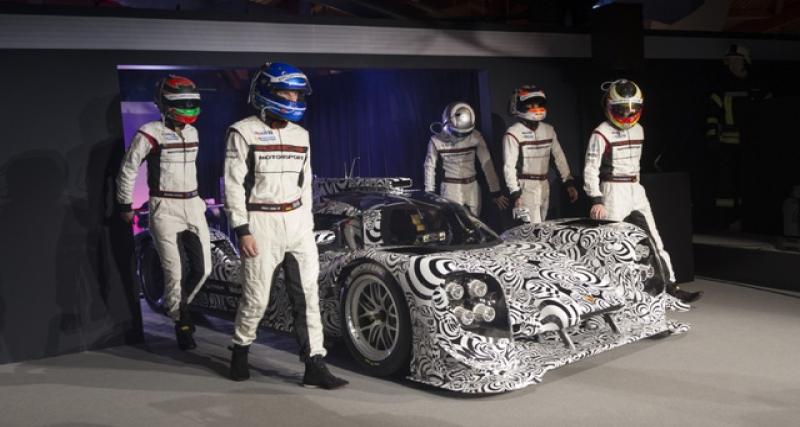  - WEC 2014 : Porsche nomme son prototype et complète son effectif