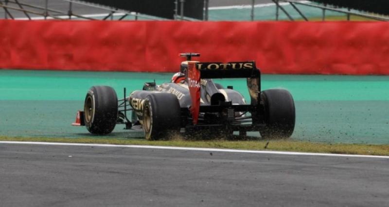  - Formule 1 : sortie de piste pour Lotus F1 Team ?