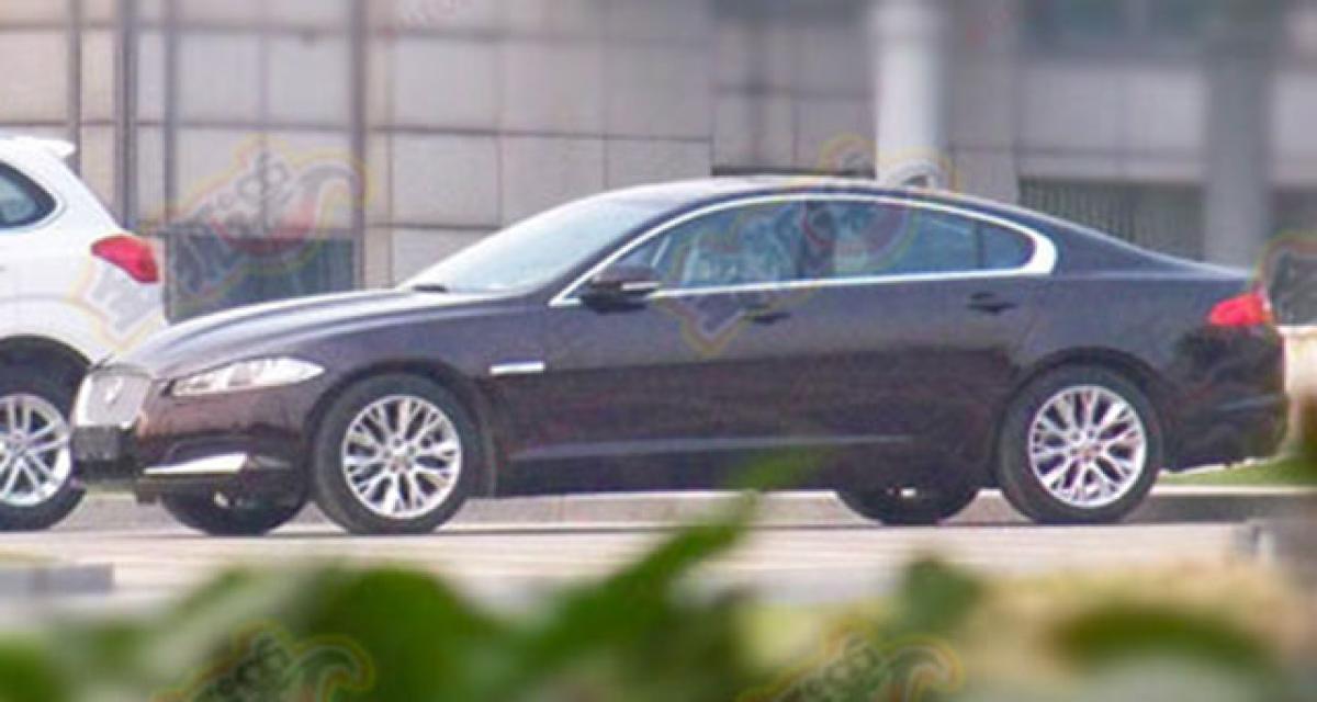 Spyshots: Jaguar XF longue