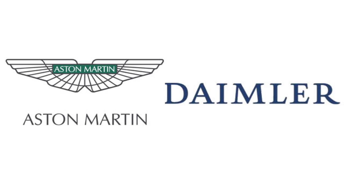 Daimler / Aston Martin, c'est signé