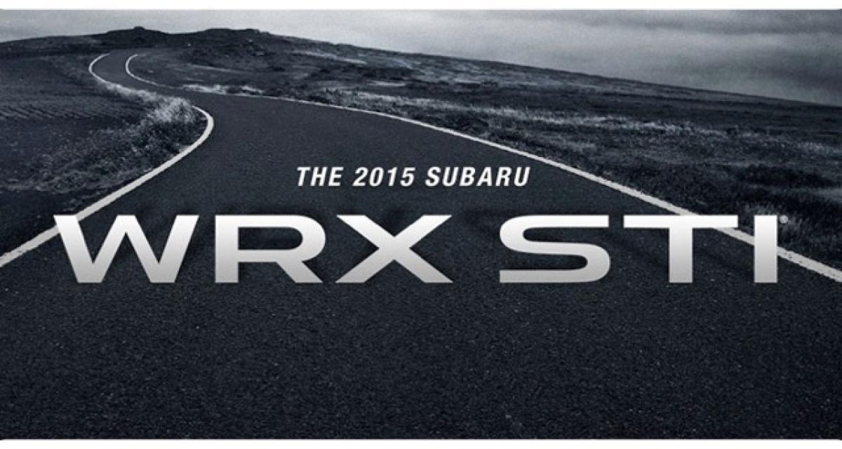 Detroit 2014 : la Subaru WRX STI arrive