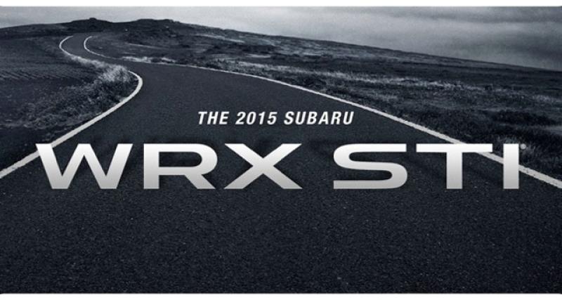  - Detroit 2014 : la Subaru WRX STI arrive