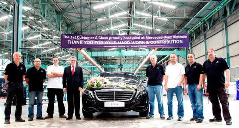  - La première Mercedes Classe S assemblée au Vietnam