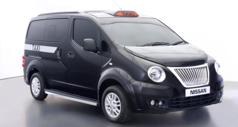  - Le Nissan NV200 grimé en Black Cab