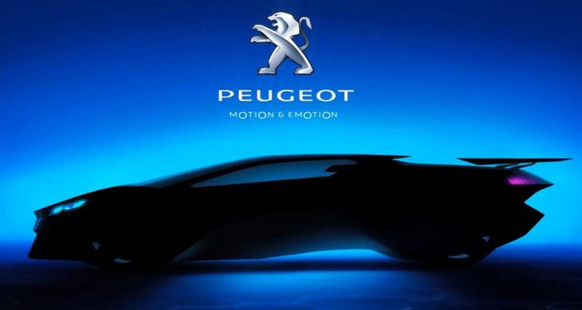 Le concept Peugeot Vision Gran Turismo s'annonce