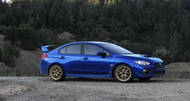  - Detroit 2014 : la Subaru WRX STI avec un peu d'avance