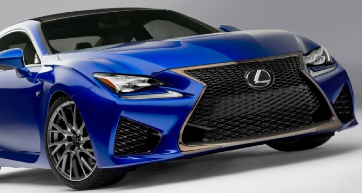 Détroit 2014 : Lexus lève le voile sur la RC F
