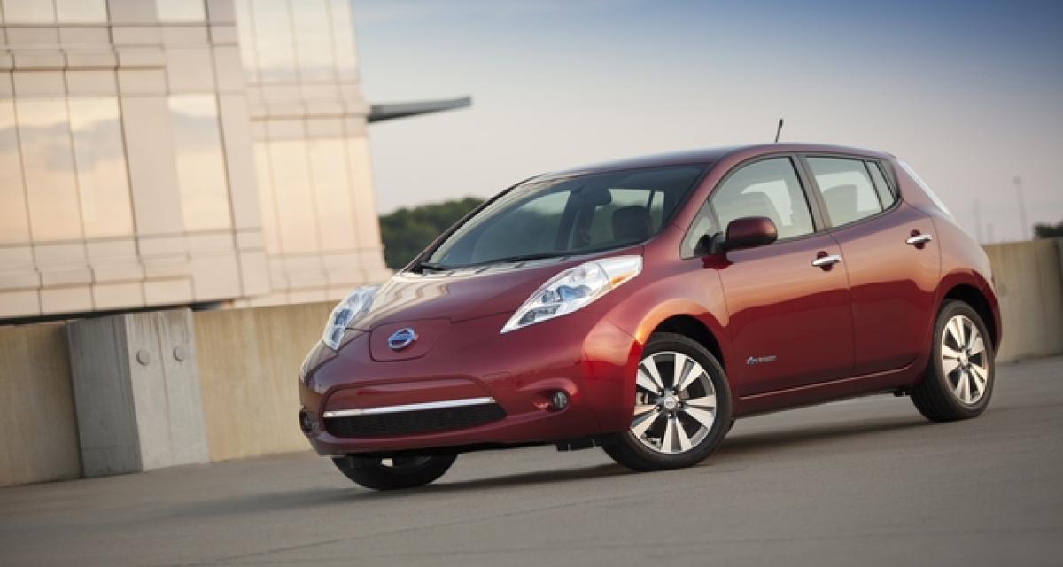 Nissan Leaf aux USA : prix en hausse, ambitions aussi