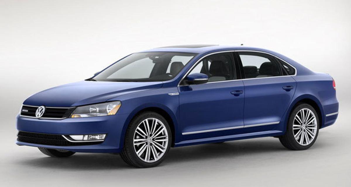 Détroit 2014: Volkswagen Passat Bluemotion Concept