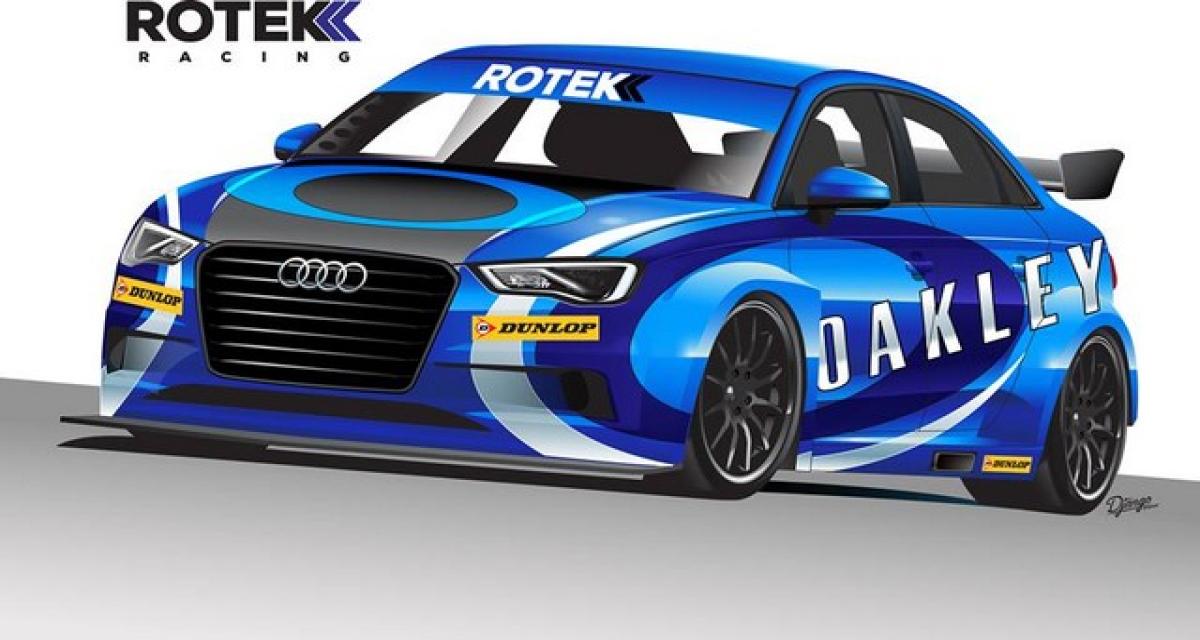 BTCC 2014 : l'Audi S3 de Rotek