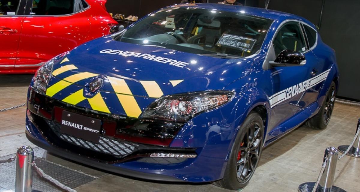 Tokyo Auto Salon 2014 live : Renault Megane RS Gendarmerie
