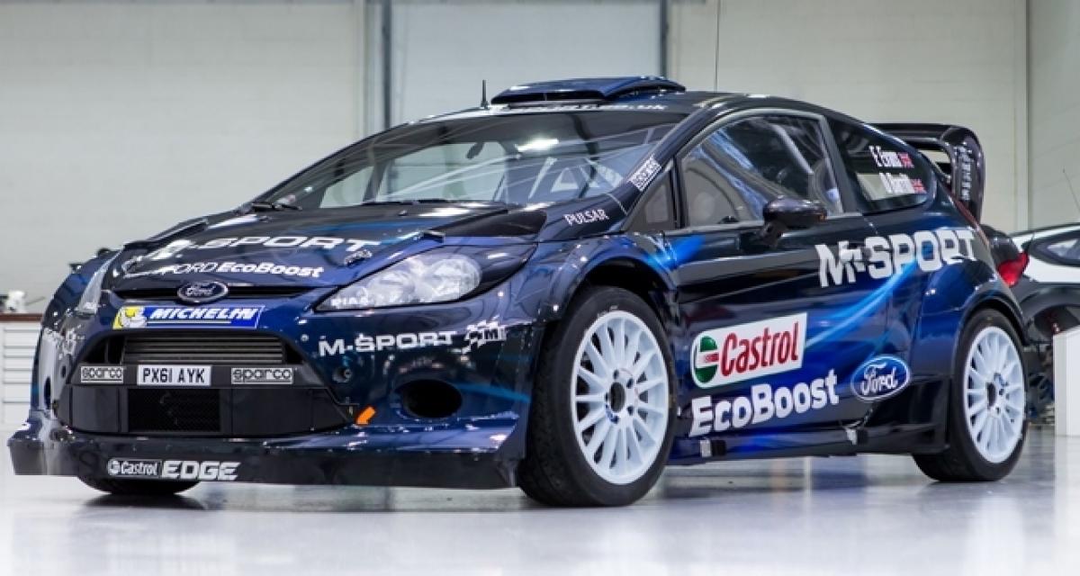 WRC 2014 : M-Sport présente les nouvelles couleurs de la Fiesta RS WRC