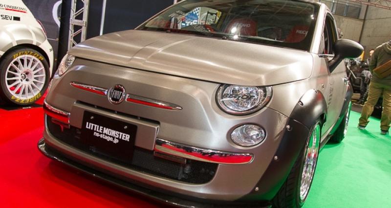  - Tokyo Auto Salon 2014 live : Fiat 500 JDM style