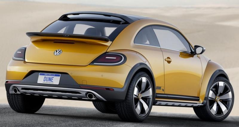  - Detroit 2014 : la Volkswagen Beetle Dune Concept en avance