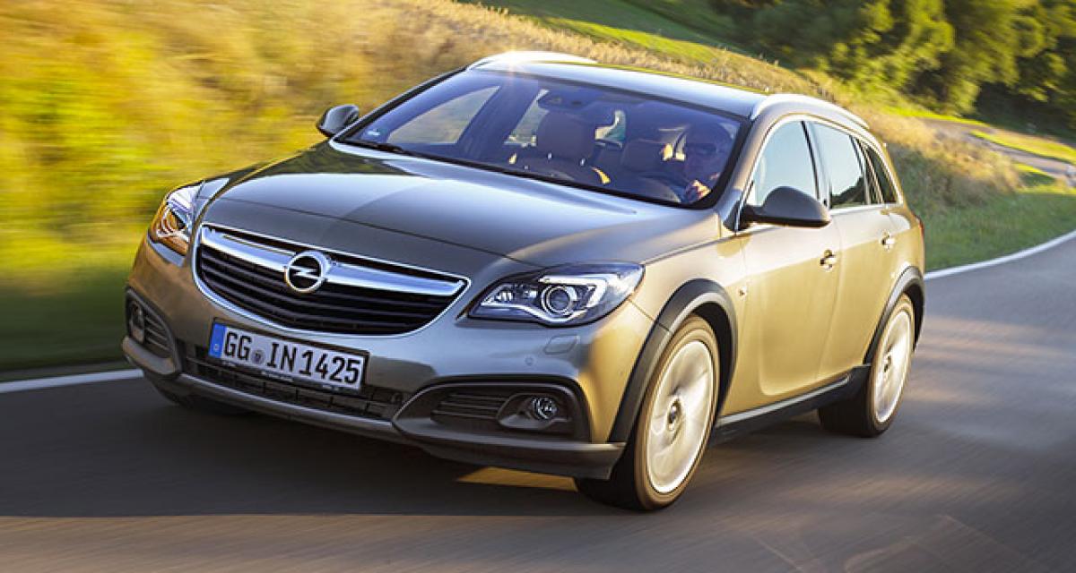 Opel Insignia Country Tourer, maintenant en 2 roues motrices