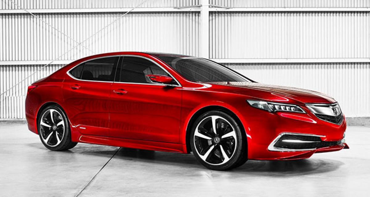 Détroit 2014 : Acura TLX Prototype