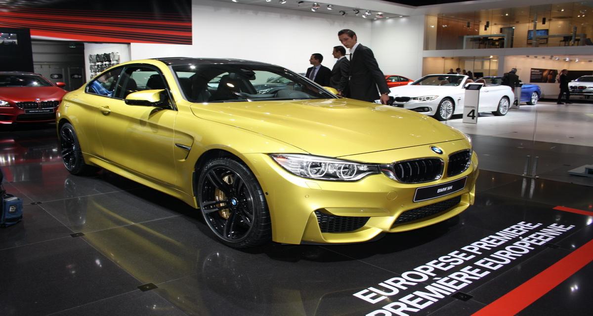 Salon de Bruxelles 2014 Live : BMW M3 & M4