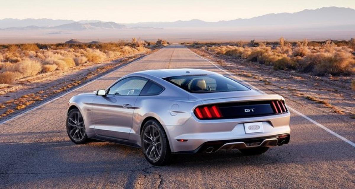 Détroit 2014 : La Ford Mustang primée