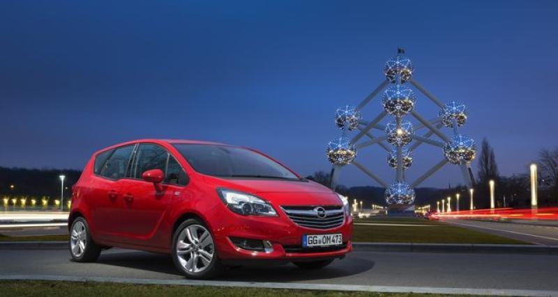  - L'Opel Meriva se repoudre le nez en 2014