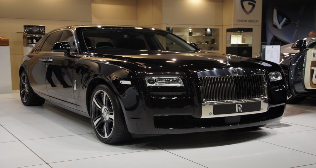 Salon de Bruxelles 2014 Live : Rolls-Royce Ghost V-Spec