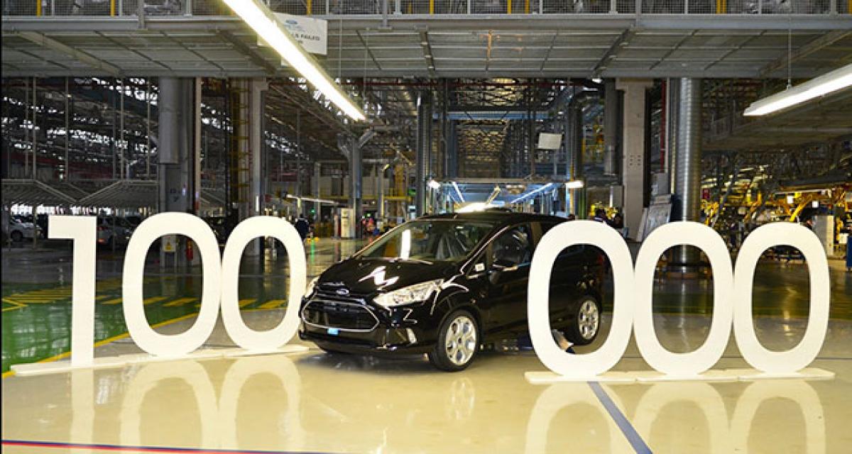 Ford B-Max, 100.000 en 18 mois
