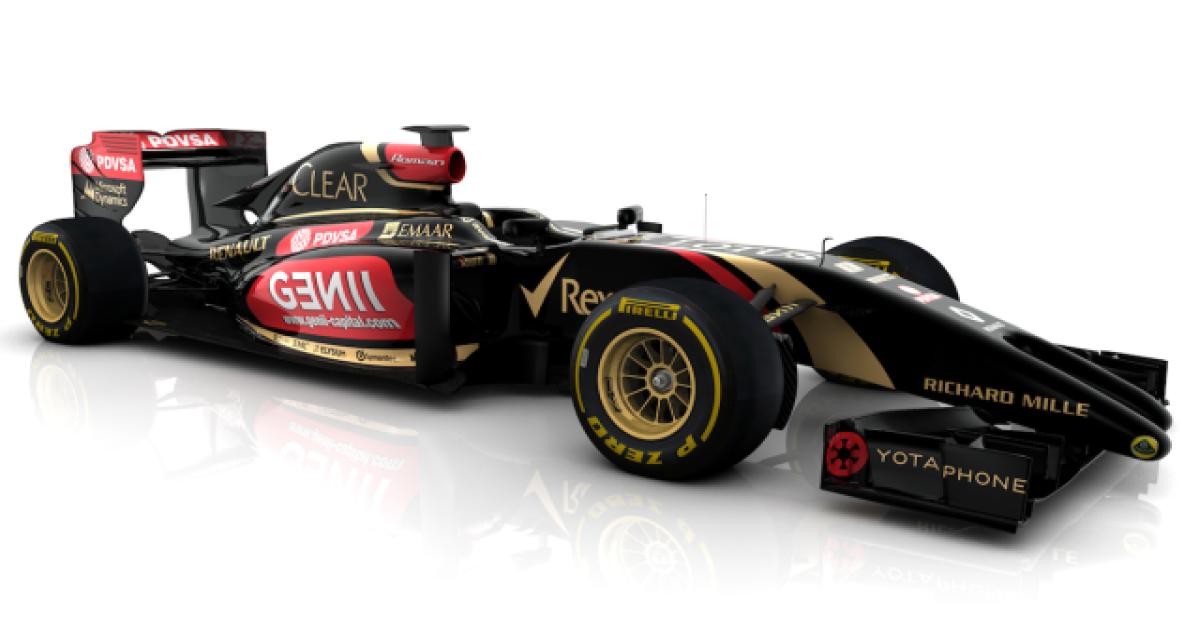 F1 2014 : La Lotus E22 pour allumer un contre-feu ?