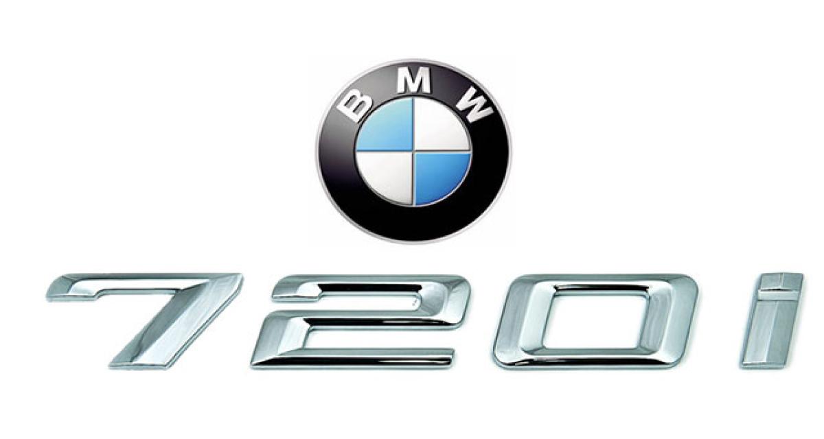 Une BMW 720i, info ou intox ?