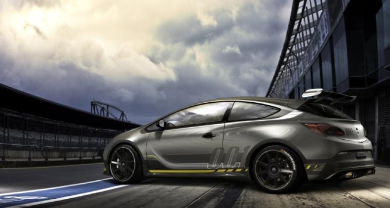  - Genève 2014 : Opel Astra OPC Extreme, comme son nom l'indique