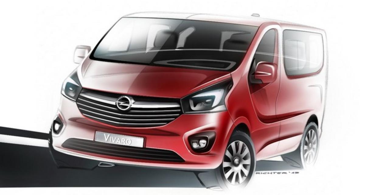 Opel croque le futur Vivaro