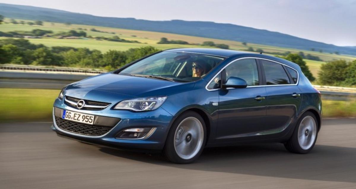 Genève 2014 : Opel Astra 1.6 CDTI 110 ch