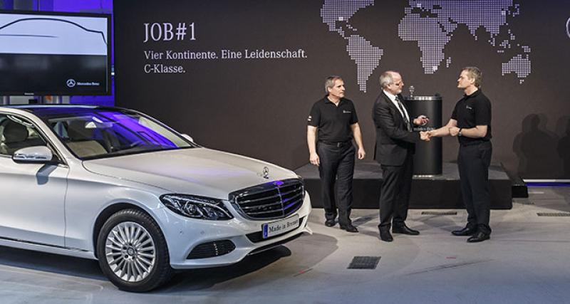  - Mercedes Classe-C, top départ en usine