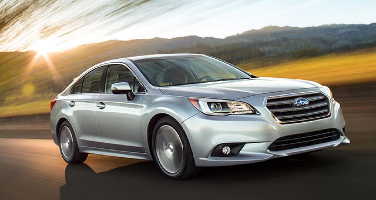 Chicago 2014 : la Subaru Legacy en détails