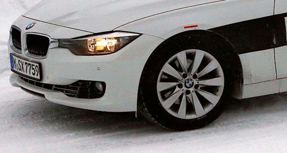 Spyshots: BMW Série 3 eDrive PHEV
