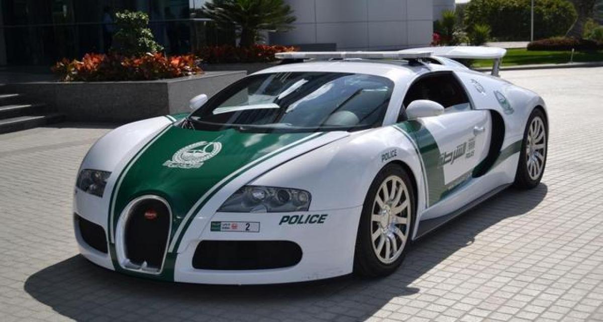 Veyron ou Megane RS : entre police à Dubaï et gendarmerie