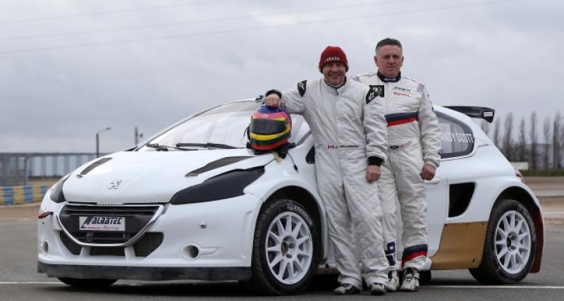  - Jacques Villeneuve retrouve Peugeot et découvre le RallyCross RX