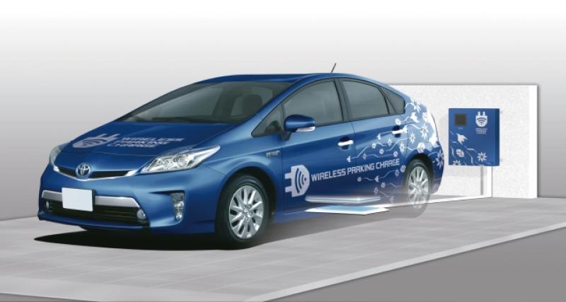  - Toyota teste la recharge électrique sans fil