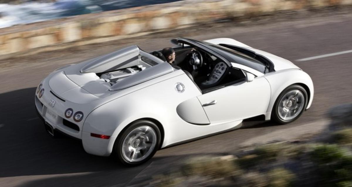 Bugatti Veyron Grand Sport : ce n'est pas l'embouteillage